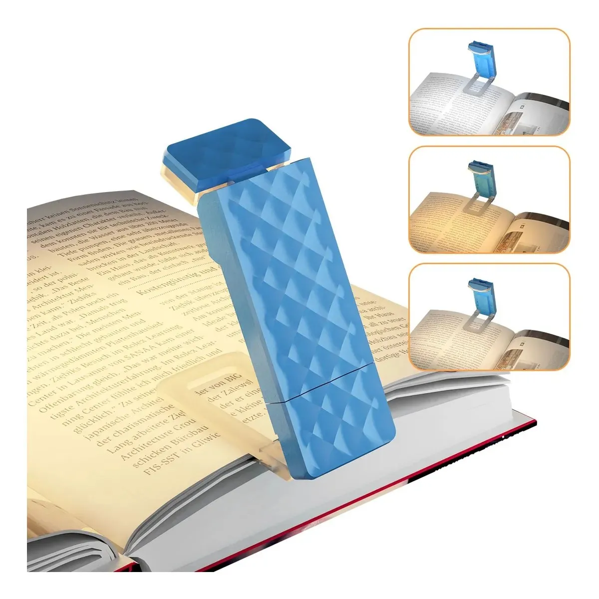 YAYKO - Luz De Lectura Luz Para Leer Libro Recargable Lamparas Usb