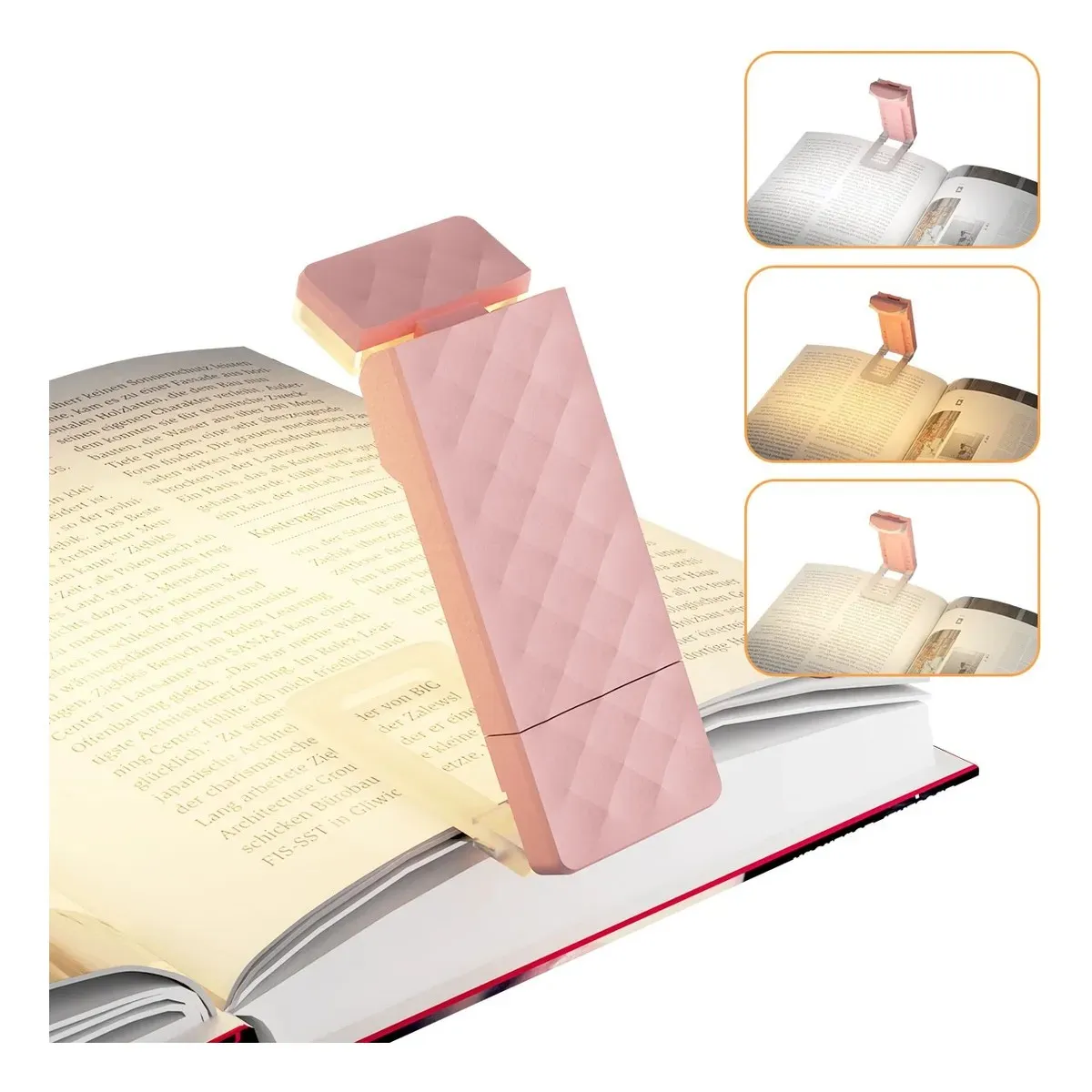 YAYKO - Luz De Lectura Luz Para Leer Libro Recargable Lamparas Usb