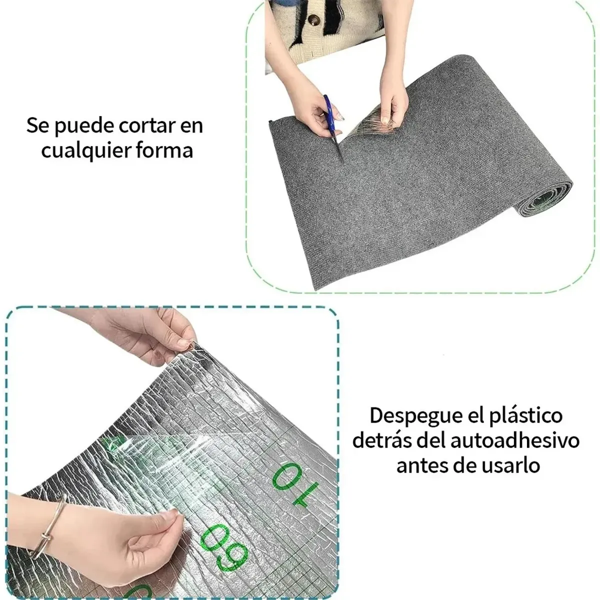 KUANGYE - Autoadhesivoa Rascador De Gatos P Esquina Y Pared 30×200cm