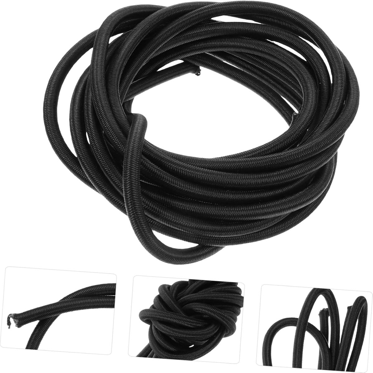 KUANGYE - Cuerda Elastica 8mm X 20 M, Cordón Bungee Alta Resistencia