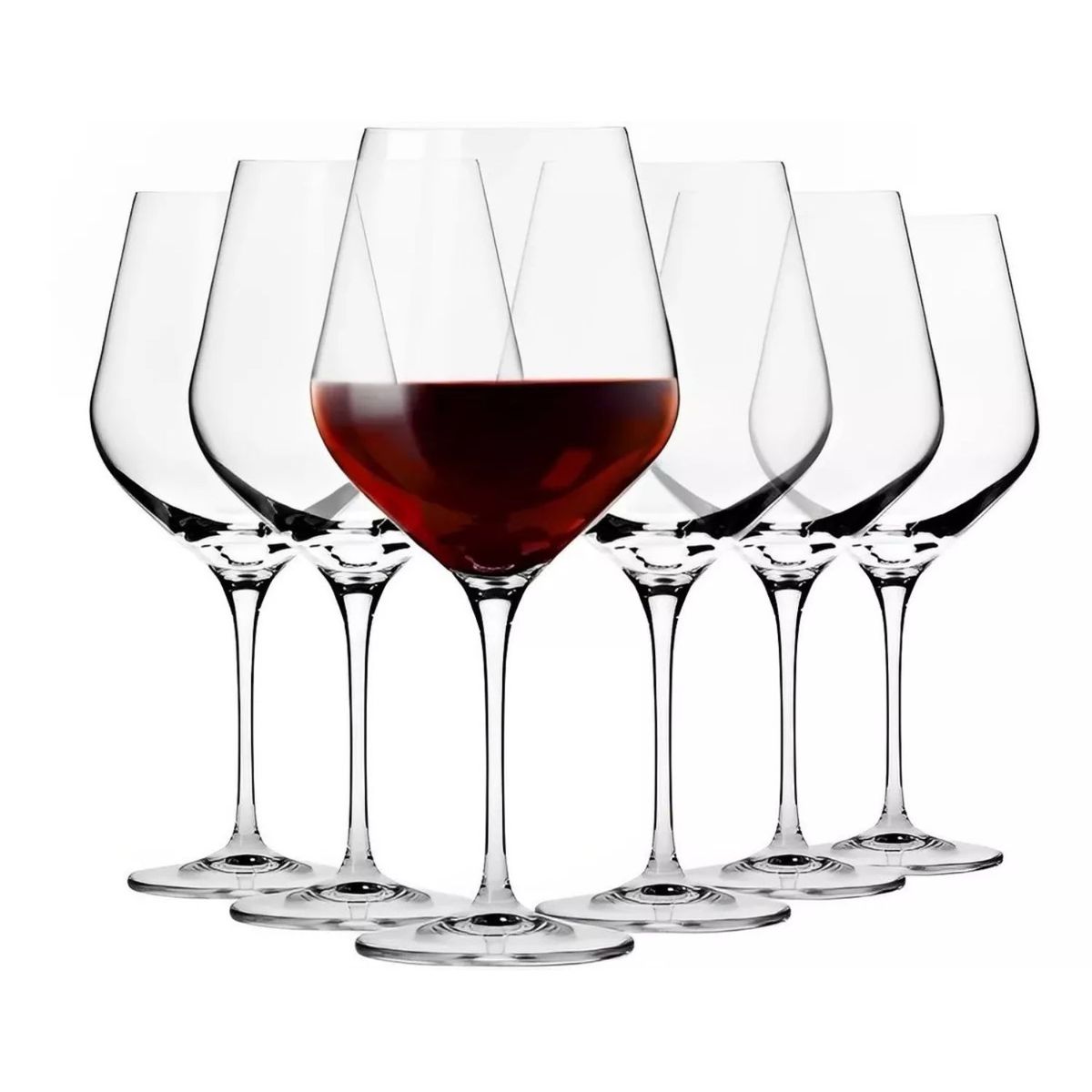 CRISTAR - Set de 6 Copas de Vino Tinto Brunello Cristar 507mL