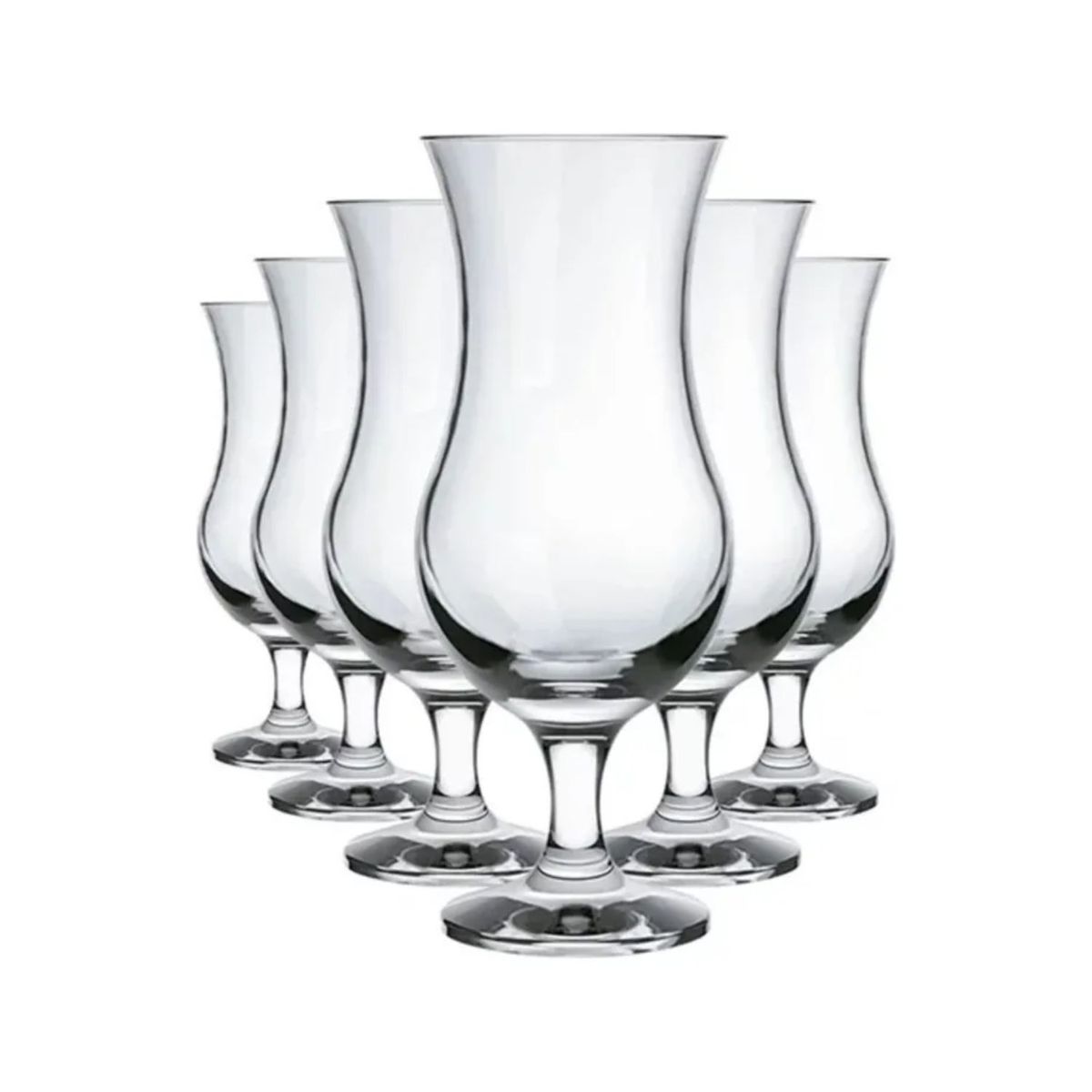 NADIR - Set 6 Copas Windsor Cocktail 380 mL Vidrio Elegante Nadir