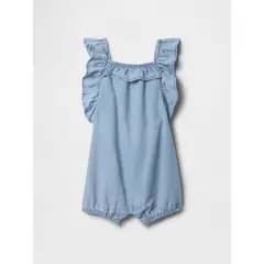 GAP - Enterito Bebe Niña Denim Vuelos Azul