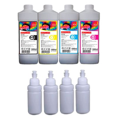 Malik Pack 4 Litros + 4 Botellas Para Bt5001Cmy D60Bk