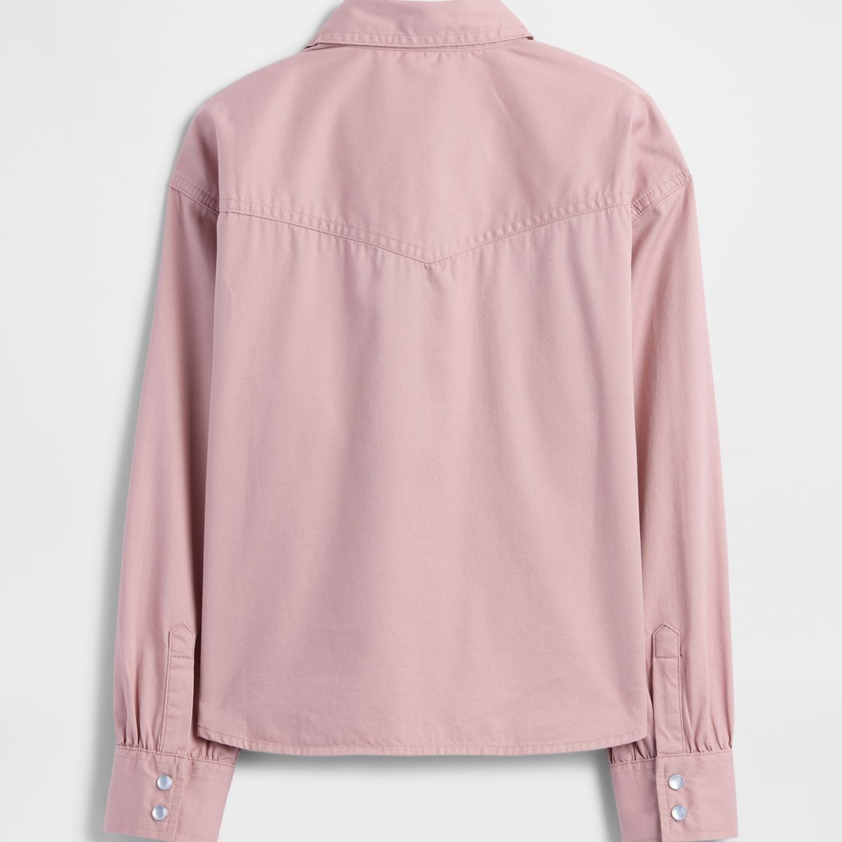 GAP - Blusa Niña Western Manga Larga Rosado Gap