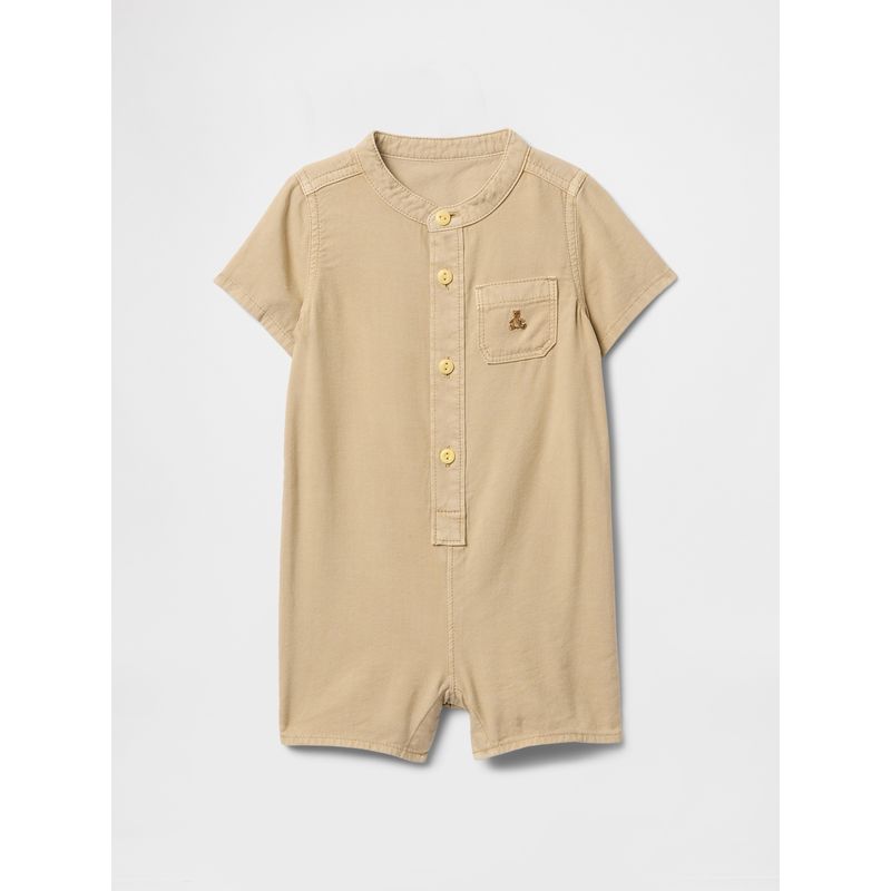 GAP - Enterito Bebe Niño Pocket Beige Gap