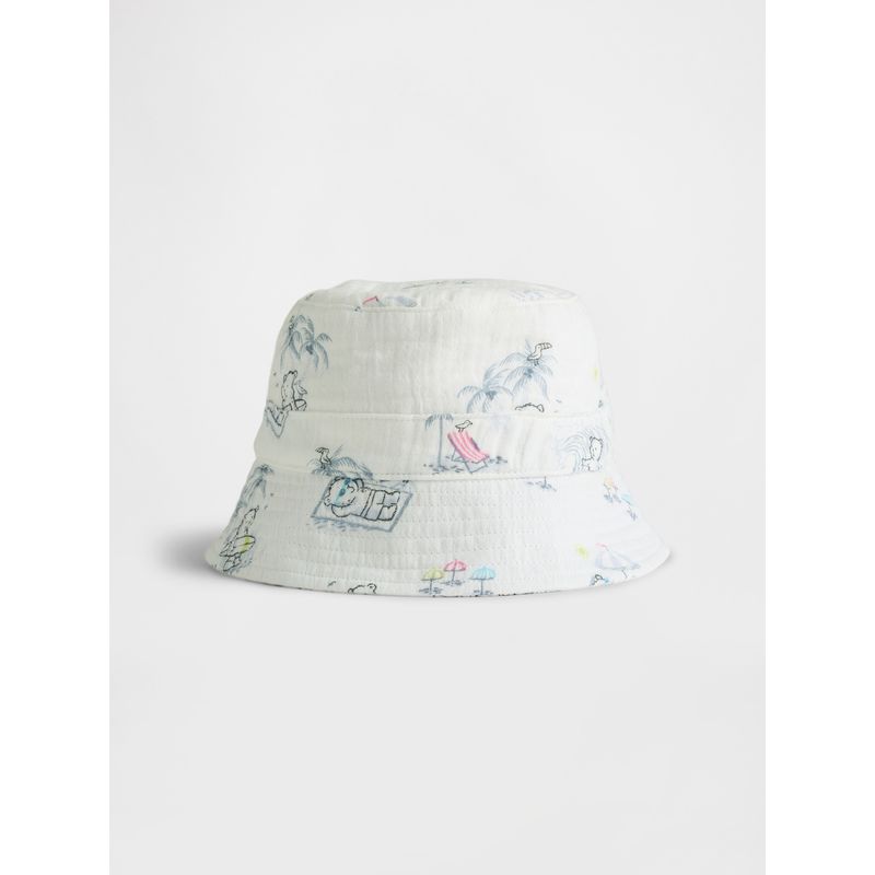 GAP - Gorro Bebe Niña Bucket Crinkle Gauze Multicolor Gap