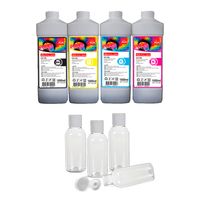 Pack 4 Litros + 4 Botellas vacias GT52 GT53 para Hp ST 720