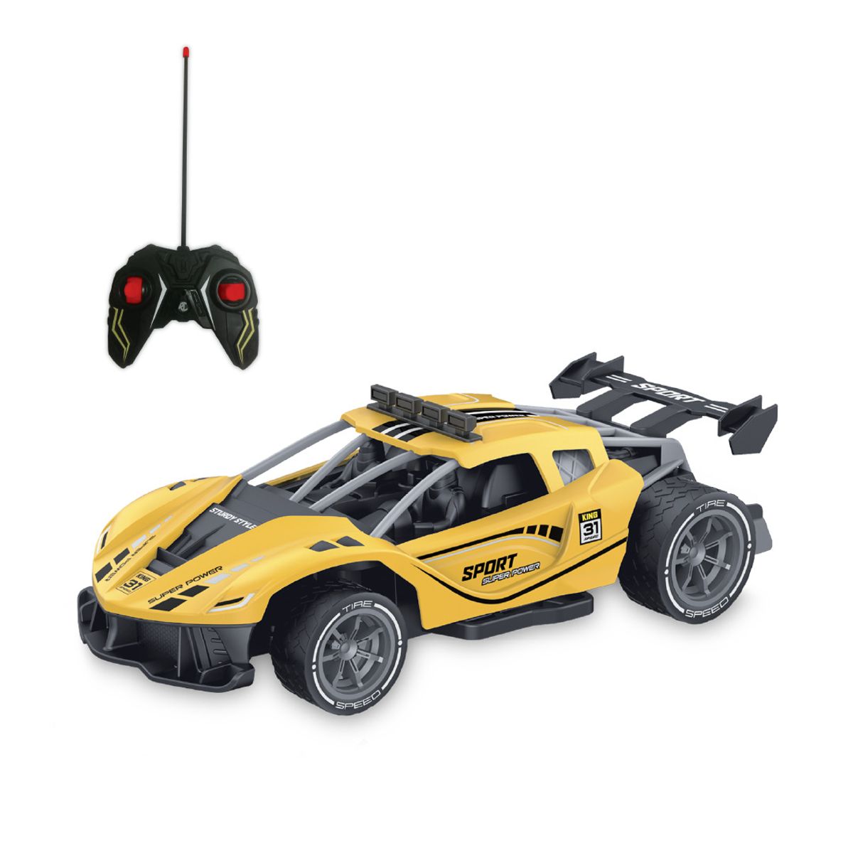 ULTRAX - Juguete Auto a control remoto de 30 cm - Batería Recargable