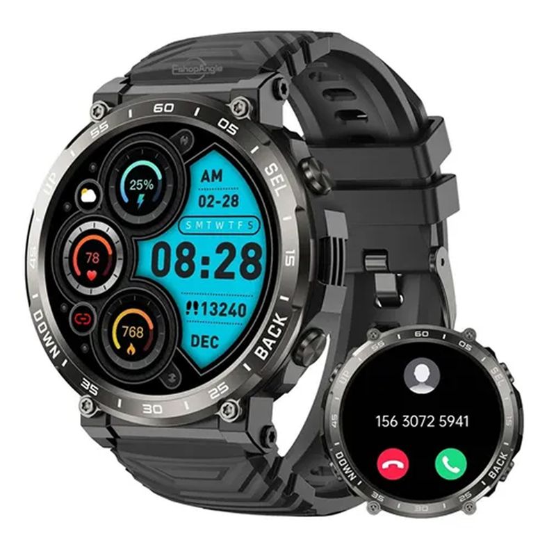 ESHOPANGIE - Smartwatch Deportivo Reloj Inteligente S56 Hombre Bluetooth