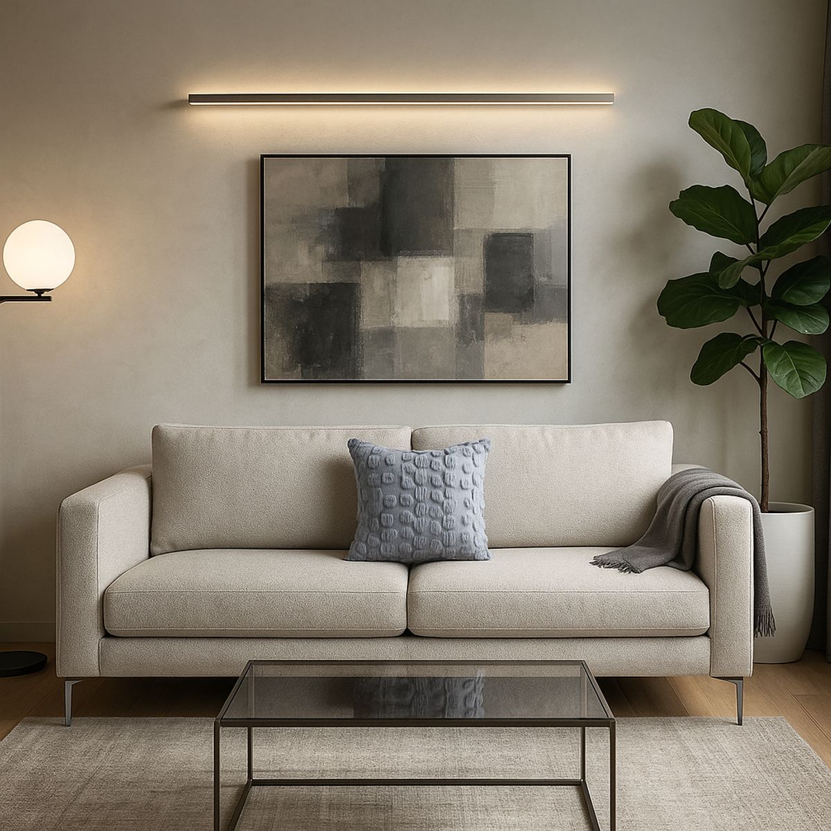 ARMONIA - Funda cojín floral gris esponjosa 45x45 decoración sala Chile 674