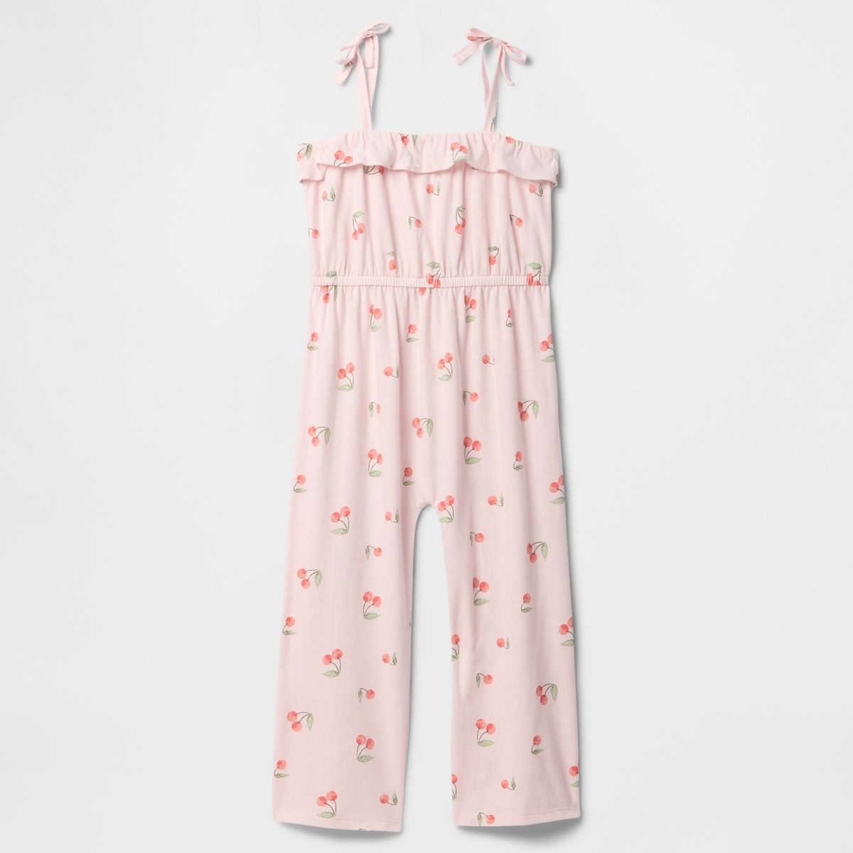 GAP - Enterito Toddler Niña Gap Cherry Ruffle Rosado