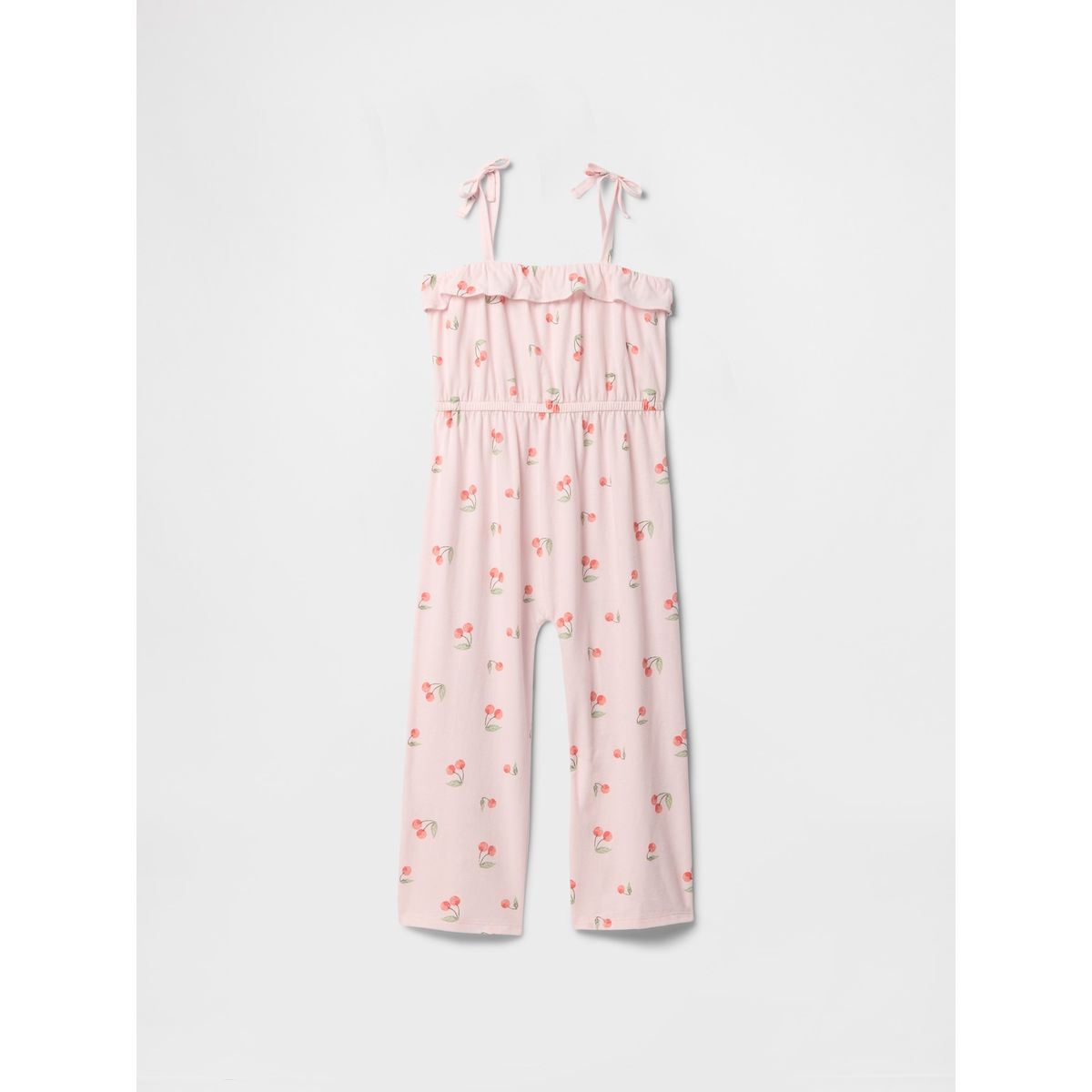 GAP - Enterito Toddler Niña Gap Cherry Ruffle Rosado