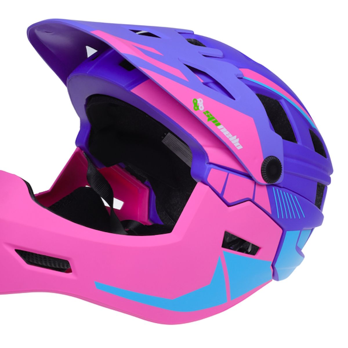 GENERICO - Casco Enduro Marca Spinello KS11 Talla L-XL Rosado