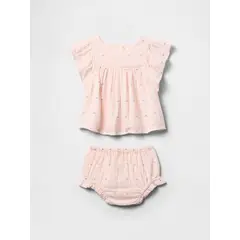GAP - Outfit Set Bebe Niña Clip Dot Rosado