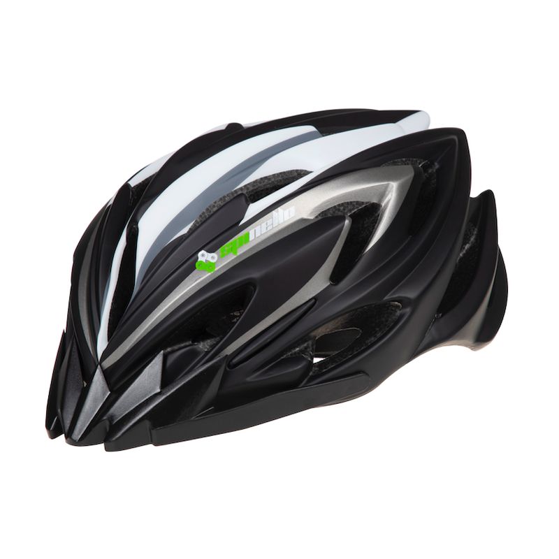 GENERICO - Casco De Bicicleta MTB Spinello MV17 Talla S-M Negro-Blanco