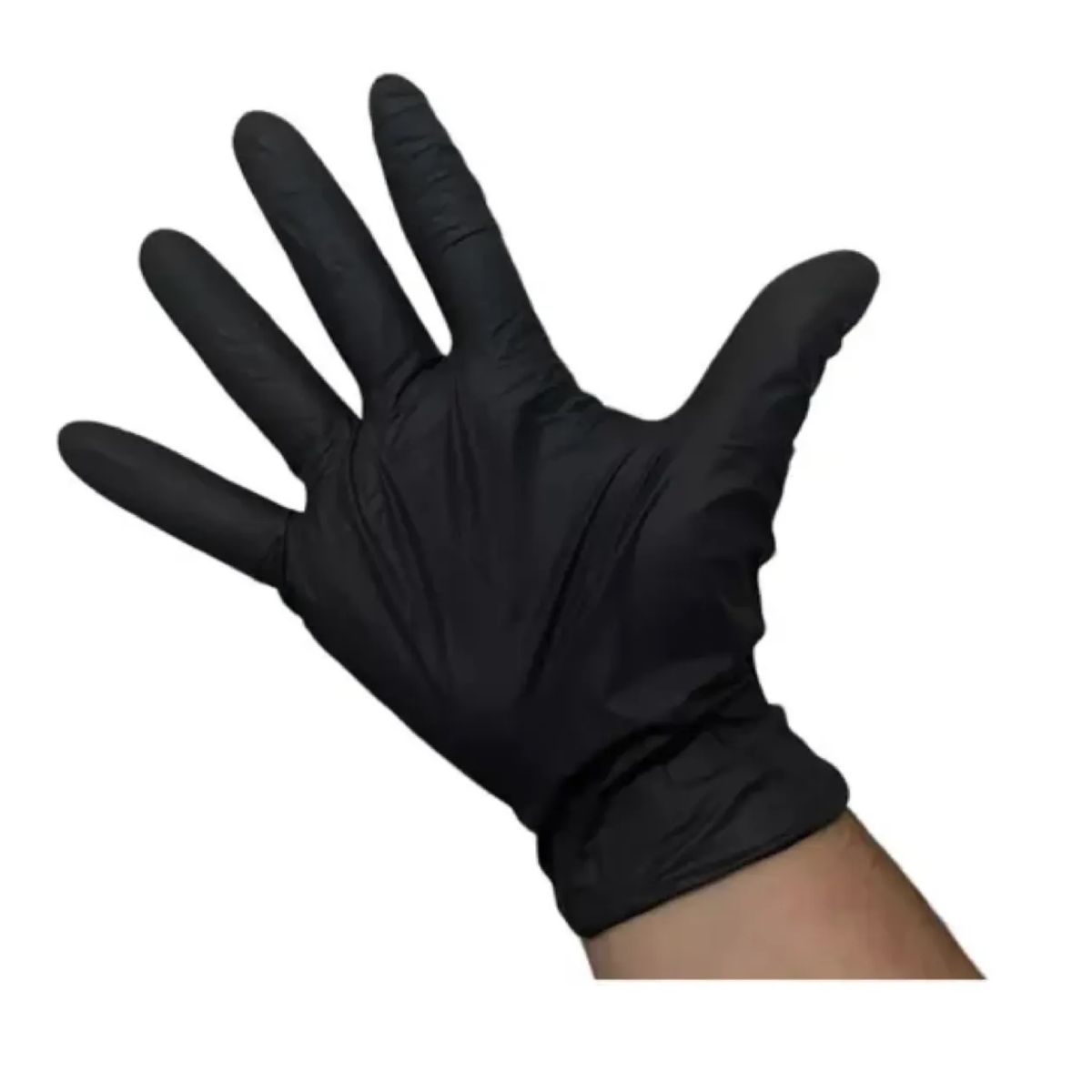 CLEANCARRIER - Guantes Nitrilo Negro S/polvo Talla L Cleancarrier 500 Unid