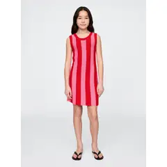 GAP - Vestido Niña Crochet Stripe Multicolor