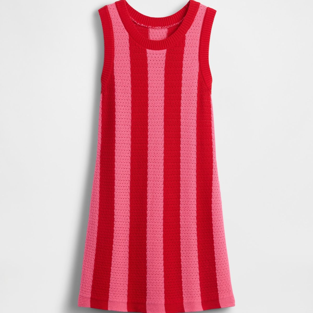 GAP - Vestido Niña Crochet Stripe Multicolor Gap