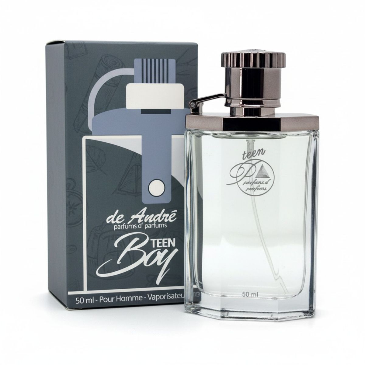 GENERICO - Perfume Teen juvenil varon J-08 aroma Spirit of the brave