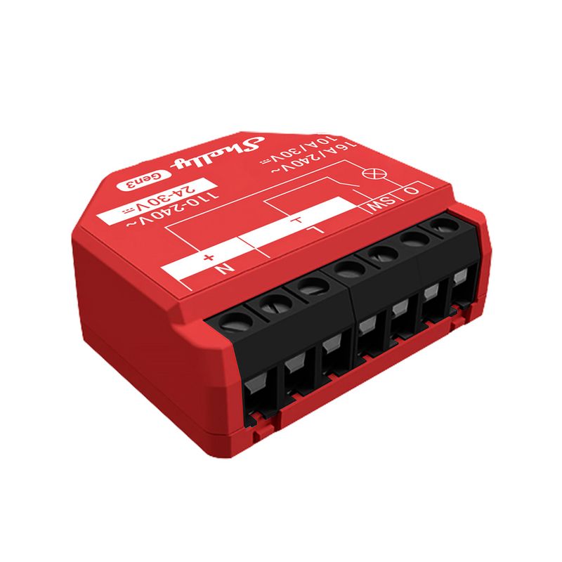 SHELLY - Interruptor Relay 1PM Gen3 Shelly