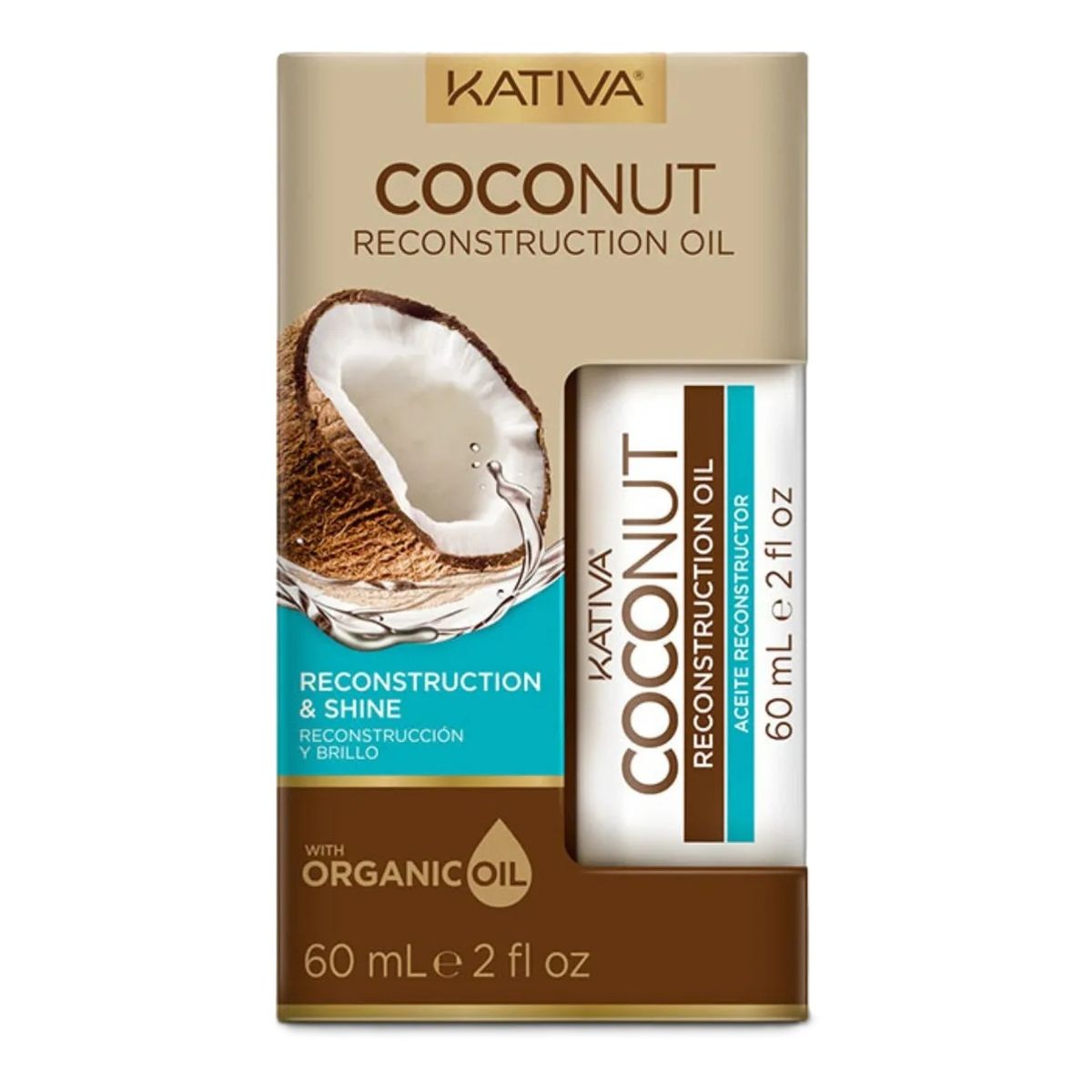 KATIVA - Aceite Kativa Coconut 60ml