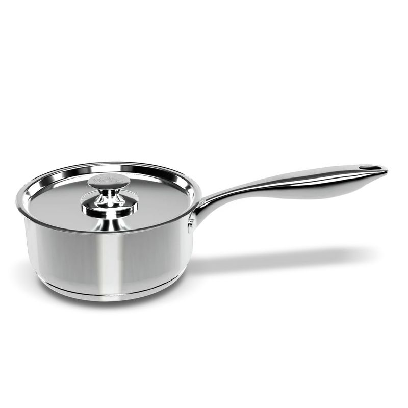 WENS - Olla Cazo Wens 16cm 1700mL Serie 400 Acero Inoxidable