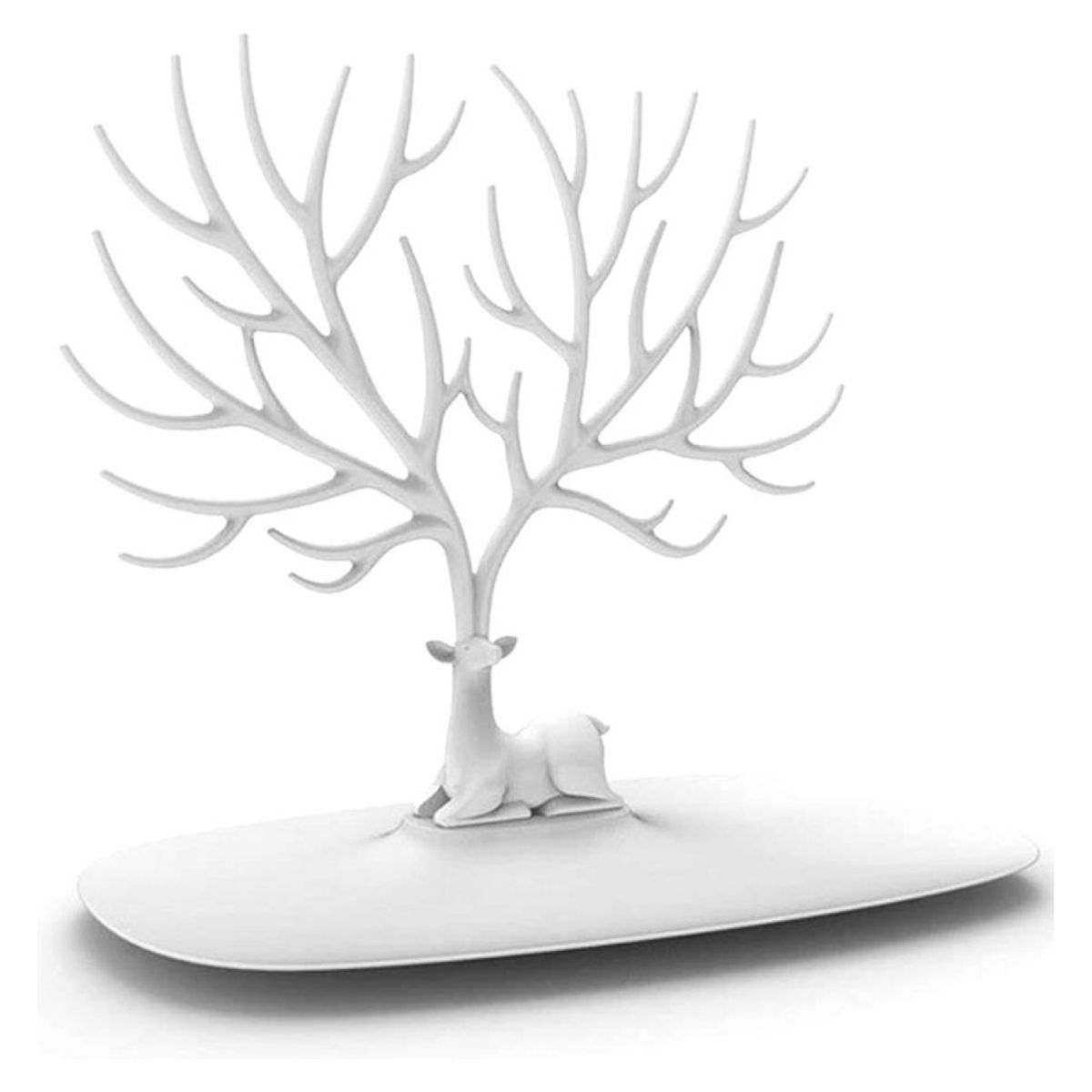 HOMEWELL - Porta Joyas Diseño Ciervo 27x22x4cm