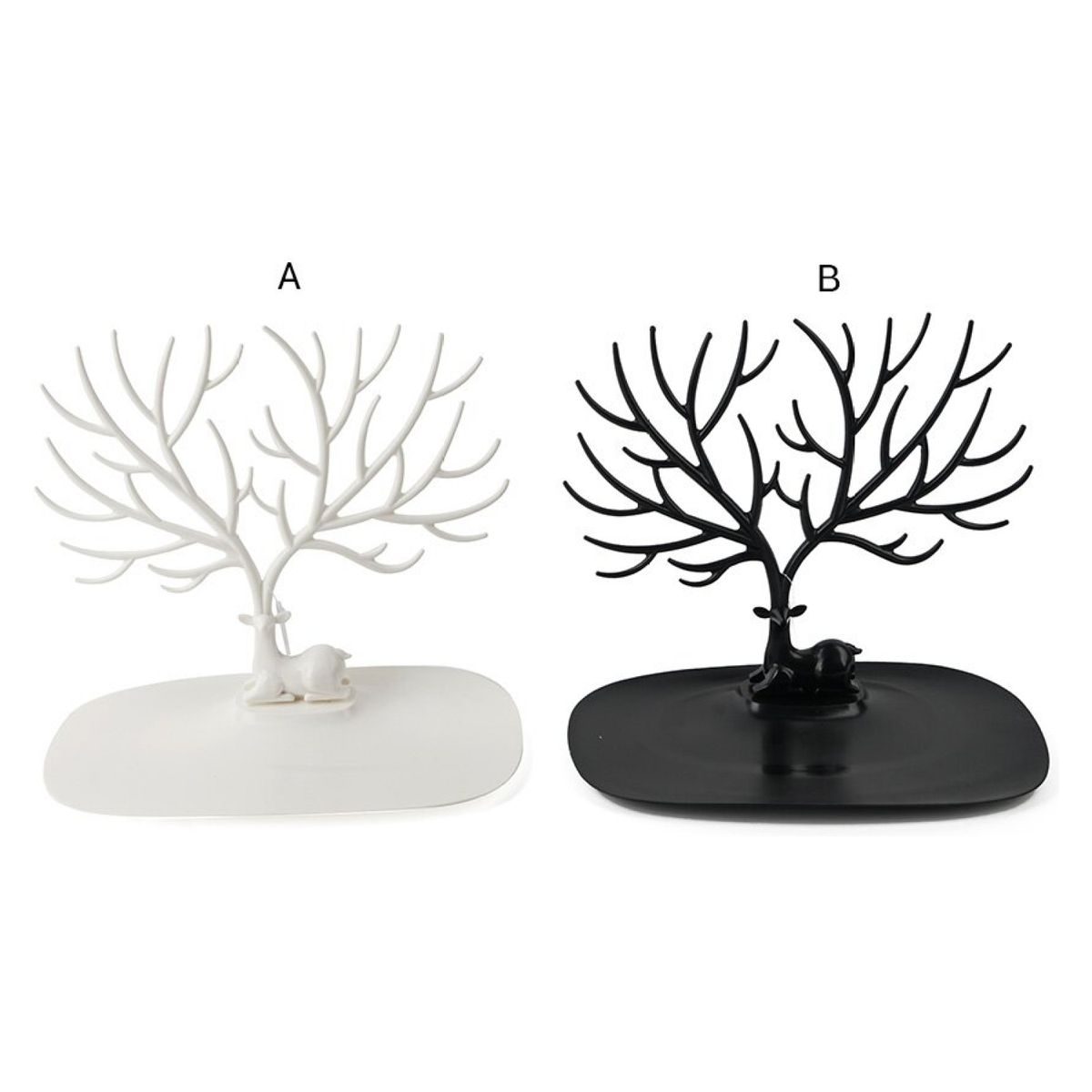 HOMEWELL - Porta Joyas Diseño Ciervo 27x22x4cm