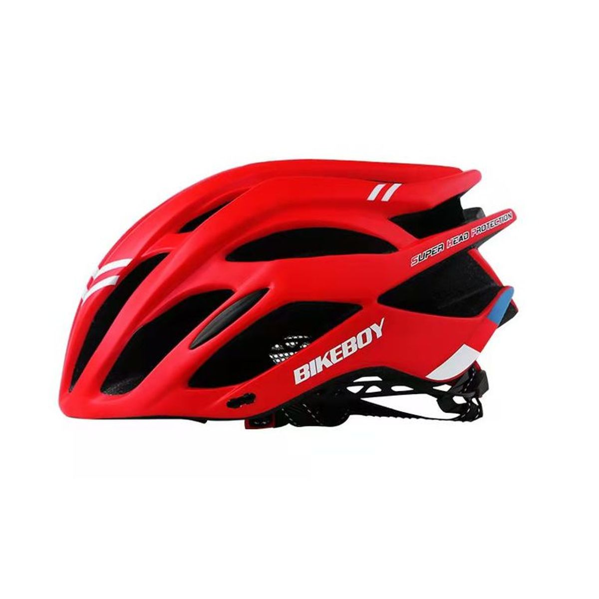 GENERICO - Casco adulto de bicicleta rojo