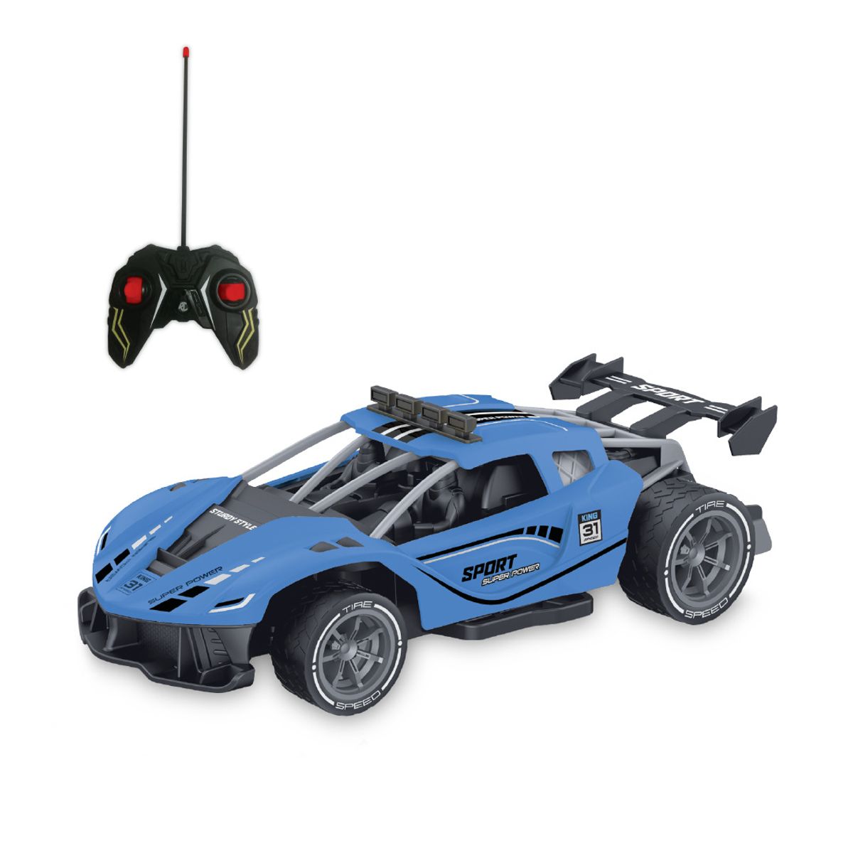 ULTRAX - Juguete Auto a Control Remoto y Batería Recargable 24 cm