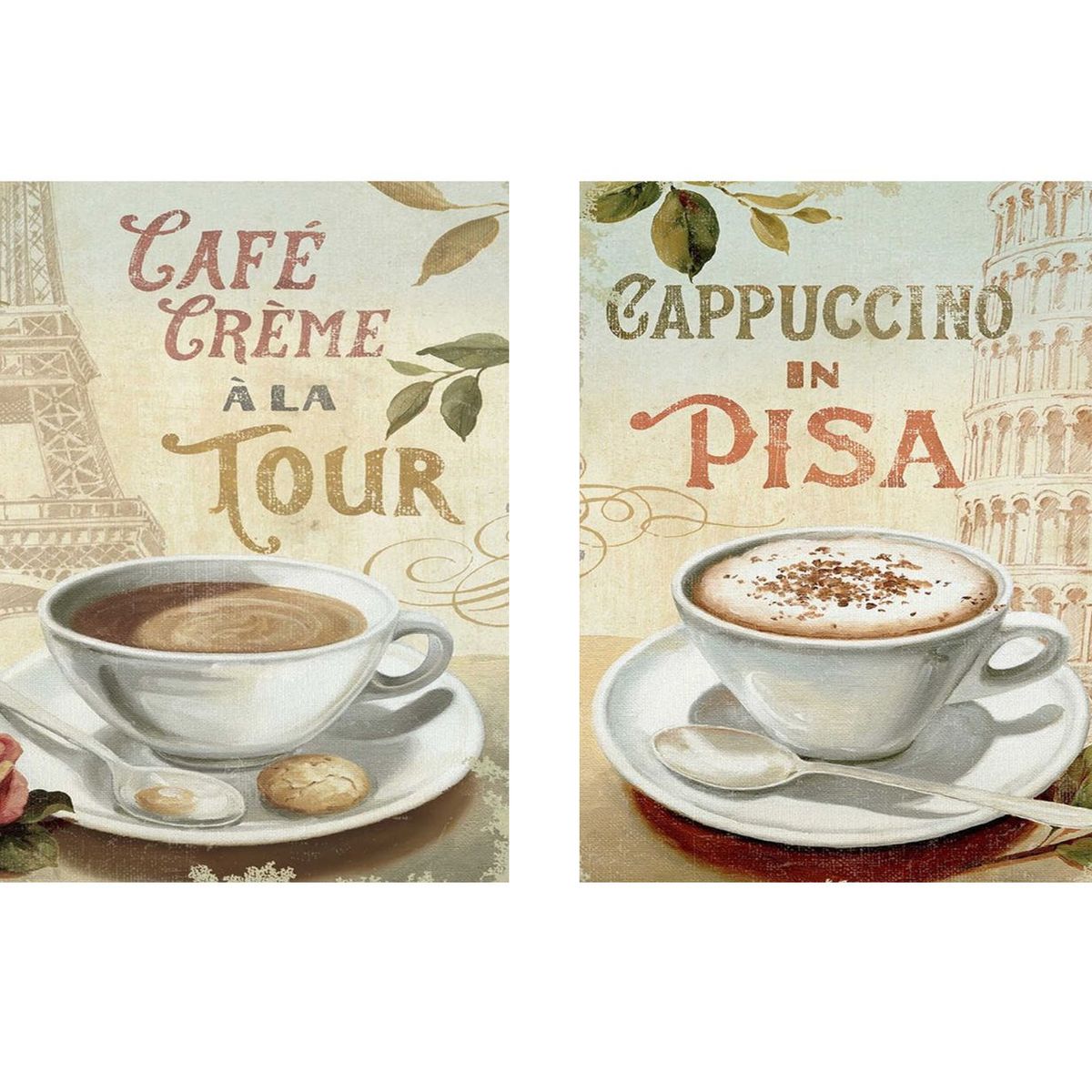 RONDA - Set 2 Canvas Cocina Bakery 30X30 CM
