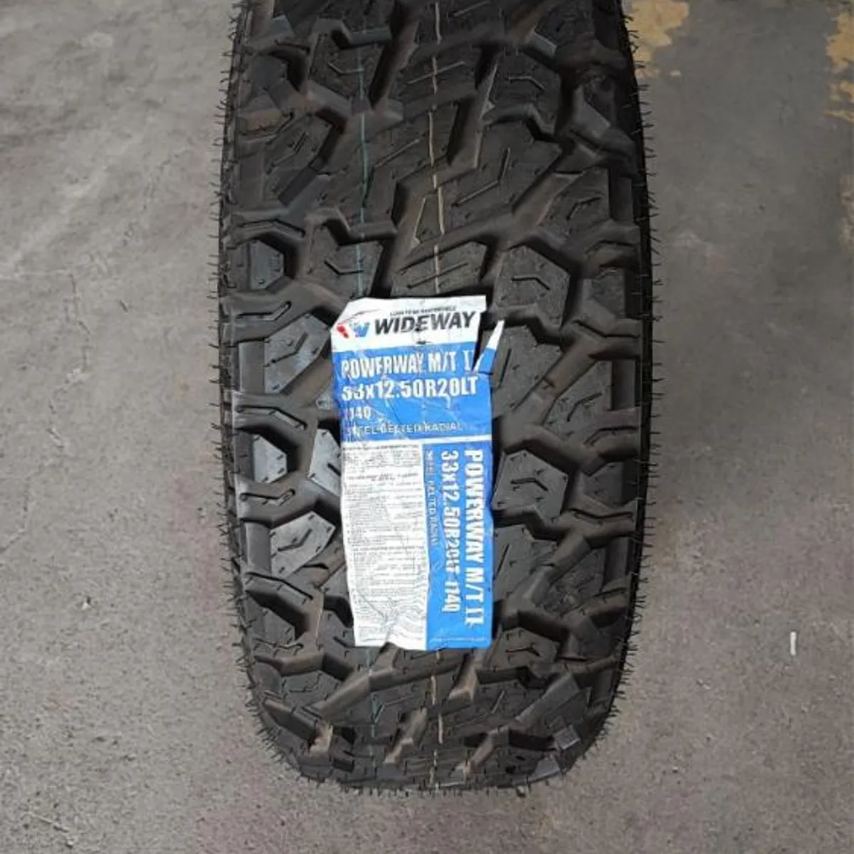 GENERICO - Neumatico 33X1250 R20 WIDEWAY POWERWAY MT 114Q