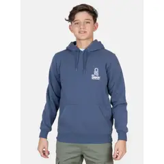 RIP CURL - Poleron Canguro Wildrush Azul Infantil - Azul
