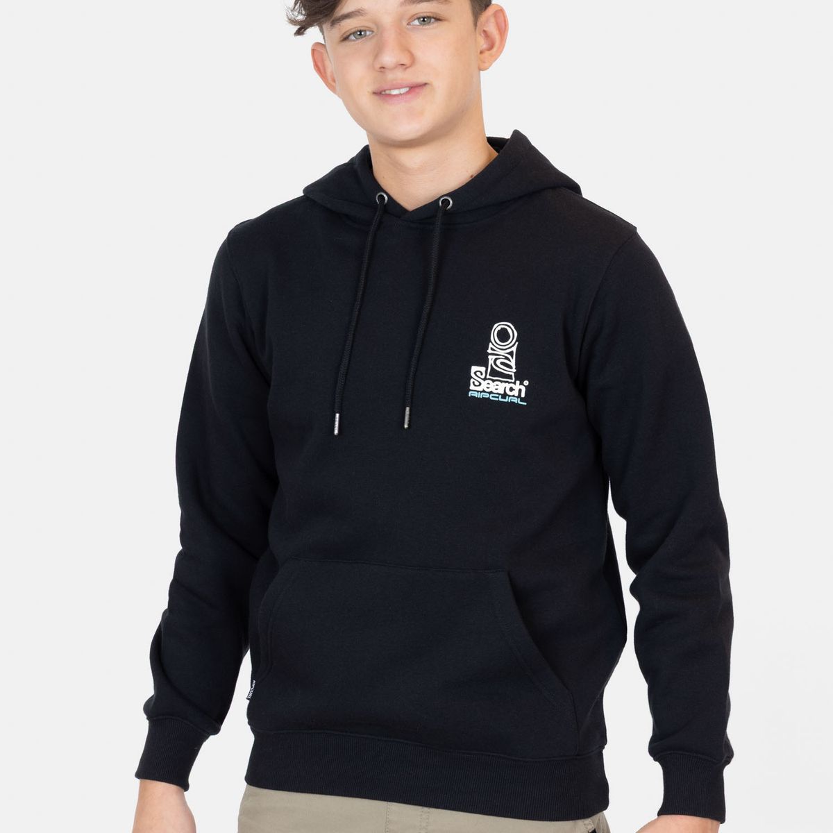 RIP CURL - Poleron Canguro Wildrush Negro Infantil Rip Curl - Negro