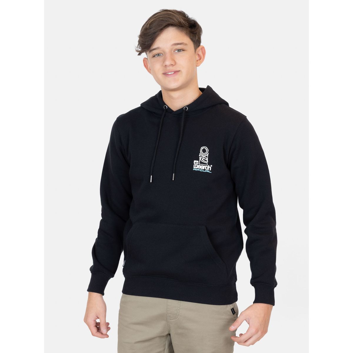 RIP CURL - Poleron Canguro Wildrush Negro Infantil Rip Curl - Negro