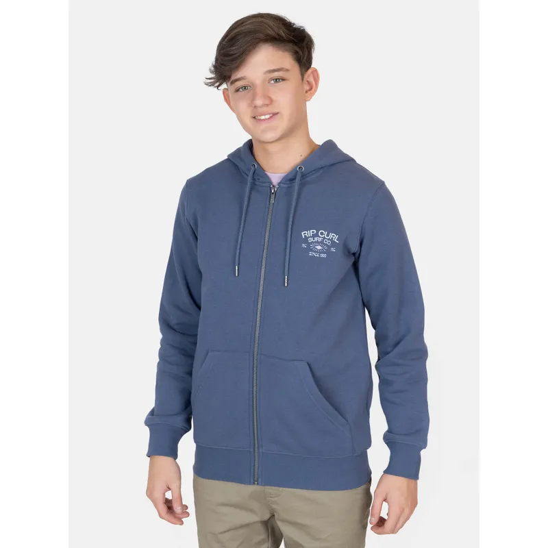 RIP CURL - Poleron FZ Suntrail Azul Infantil Rip Curl - Azul