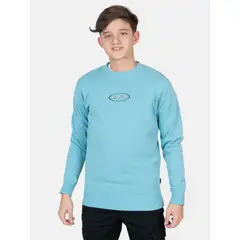 RIP CURL - Poleron CR Dive Celeste Infantil - Celeste