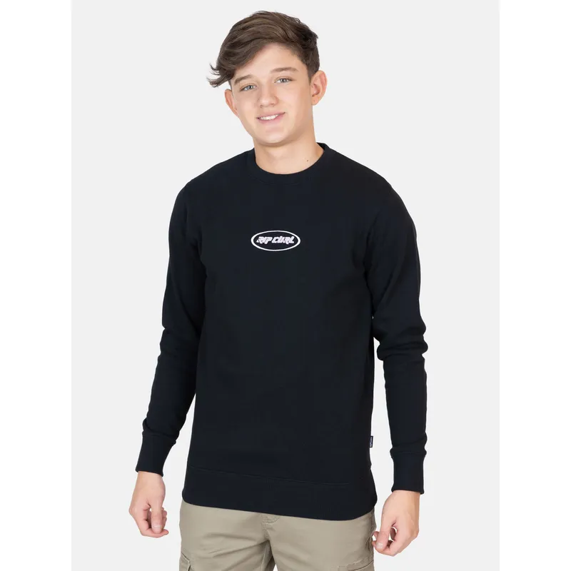 RIP CURL - Poleron CR Dive Negro Infantil Rip Curl - Negro