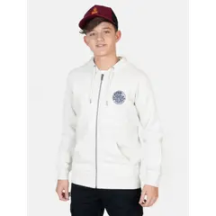RIP CURL - Poleron FZ Moonset Blanco Infantil - Blanco