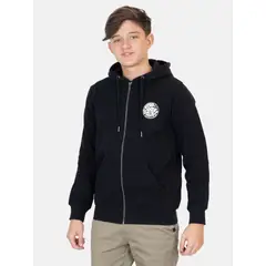 RIP CURL - Poleron FZ Moonset Negro Infantil - Negro