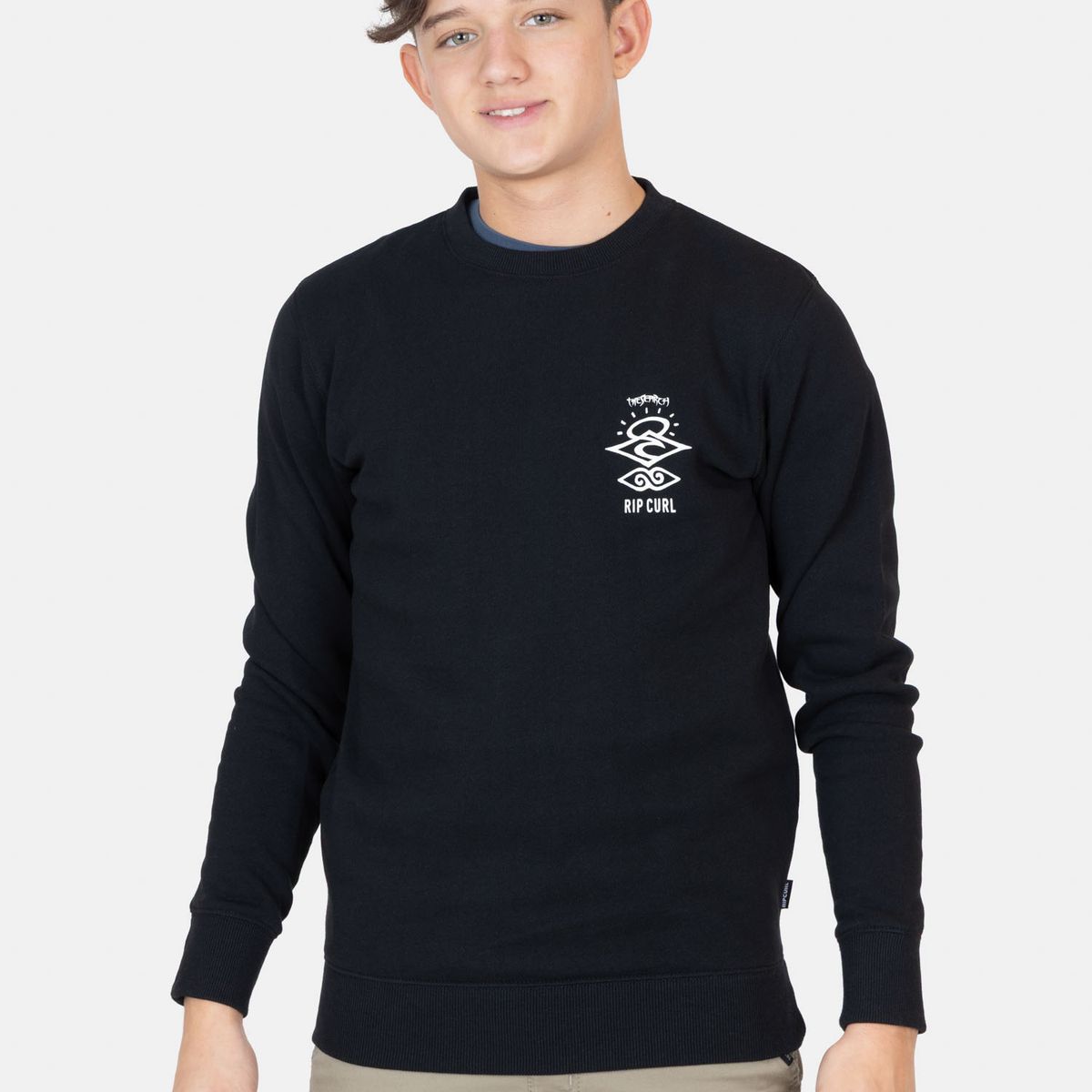 RIP CURL - Poleron CR Stormy Negro Infantil Rip Curl - Negro