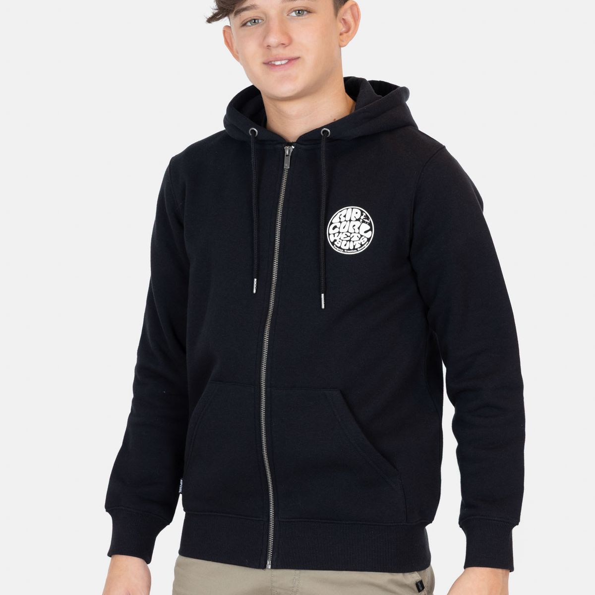 RIP CURL - Poleron FZ Moonset Negro Infantil Rip Curl - Negro