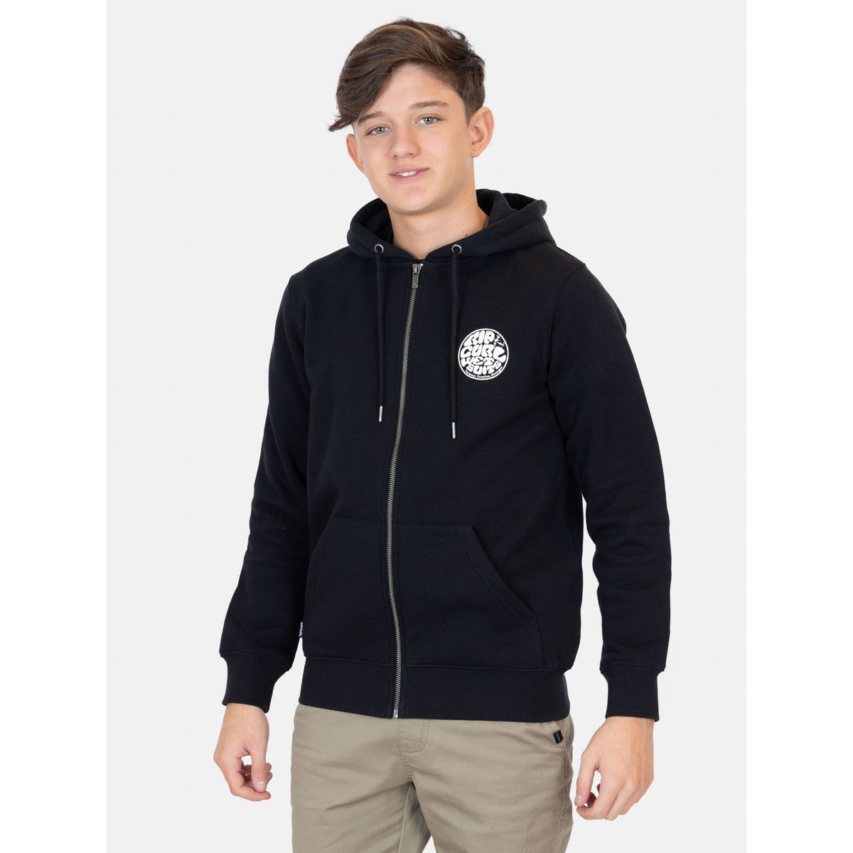 RIP CURL - Poleron FZ Moonset Negro Infantil Rip Curl - Negro