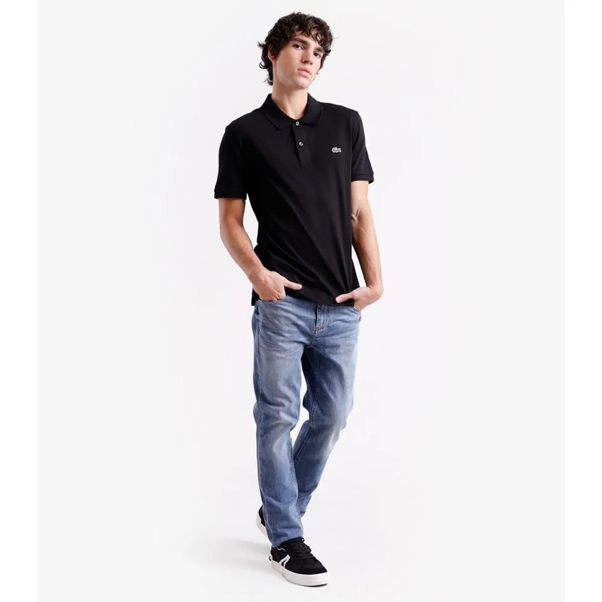 LACOSTE - Polera Polo Hombre Algodón Lacoste DH2930