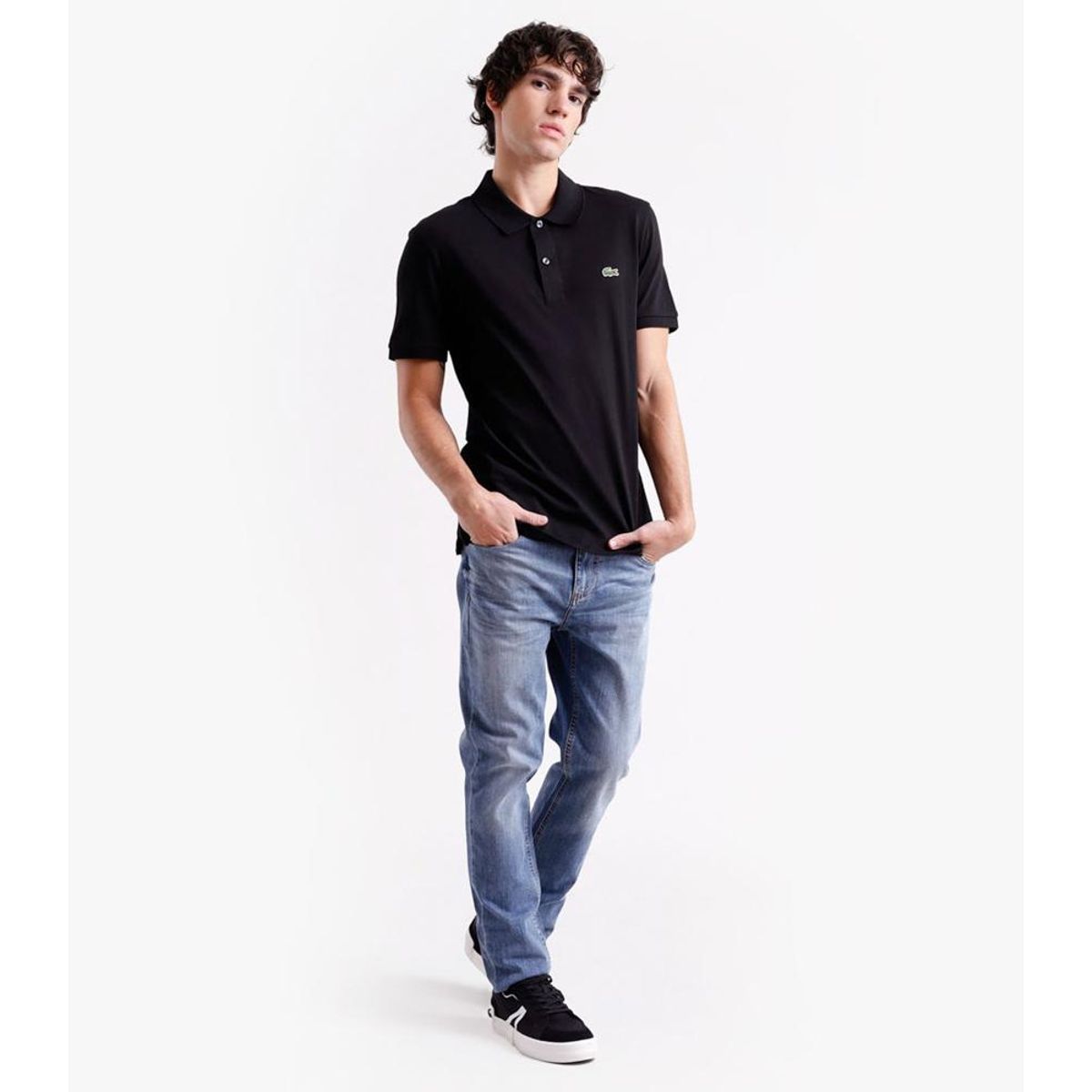 LACOSTE - Polera Polo Hombre Algodón Lacoste DH2930