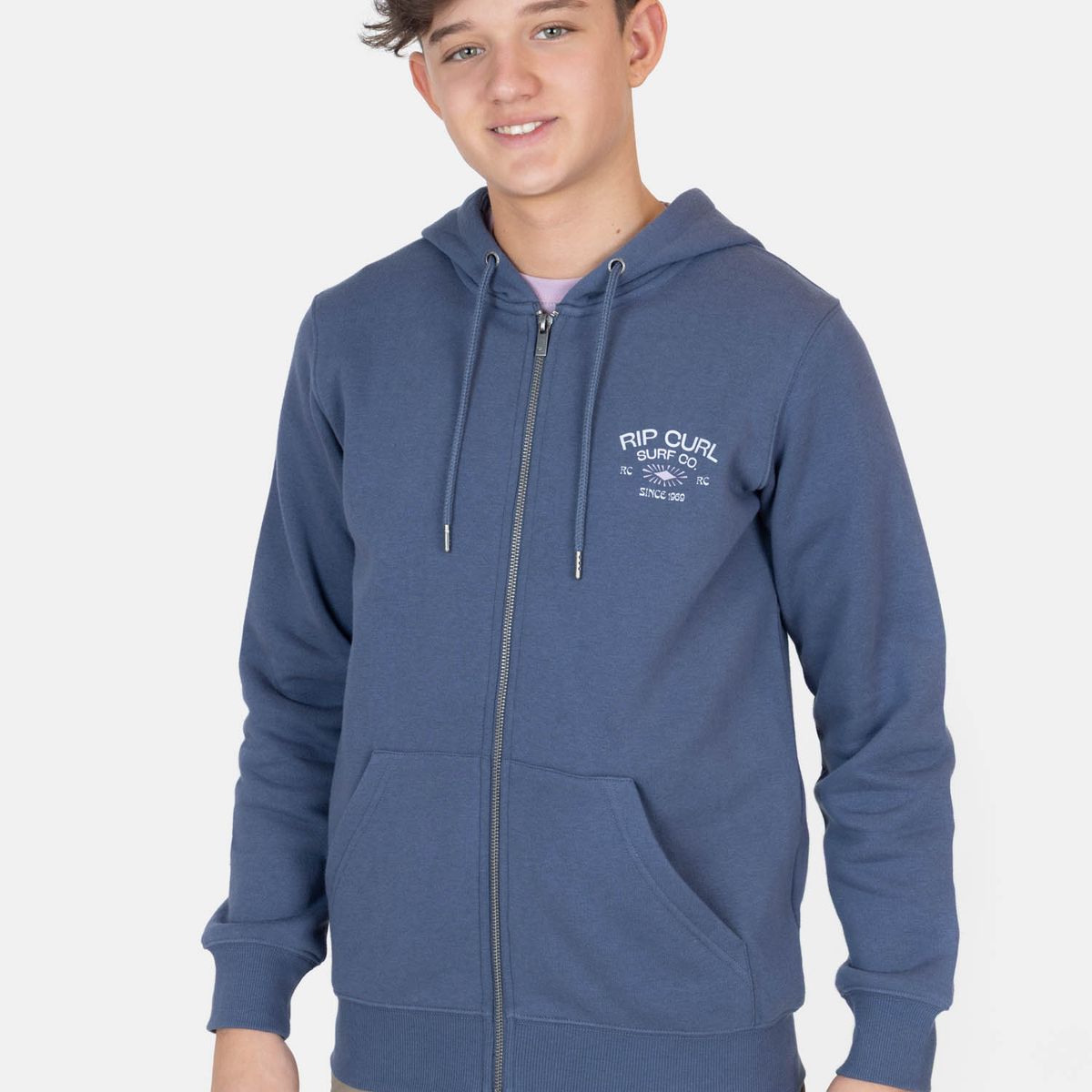 RIP CURL - Poleron FZ Suntrail Azul Infantil Rip Curl - Azul