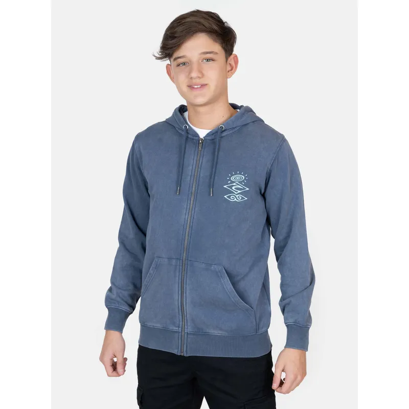 RIP CURL - Poleron FZ Deepsea Azul Infantil Rip Curl - Azul