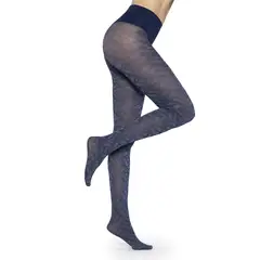 MONARCH - Panty Geo Cintura Invisible Azul Marino Lasst