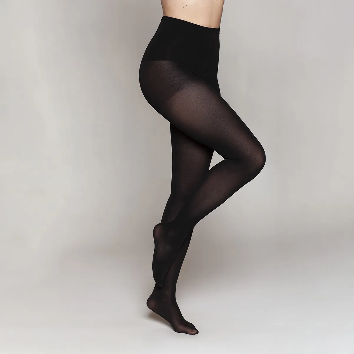 MONARCH - Panty Opacc Cintura Invisible Negro Monarch
